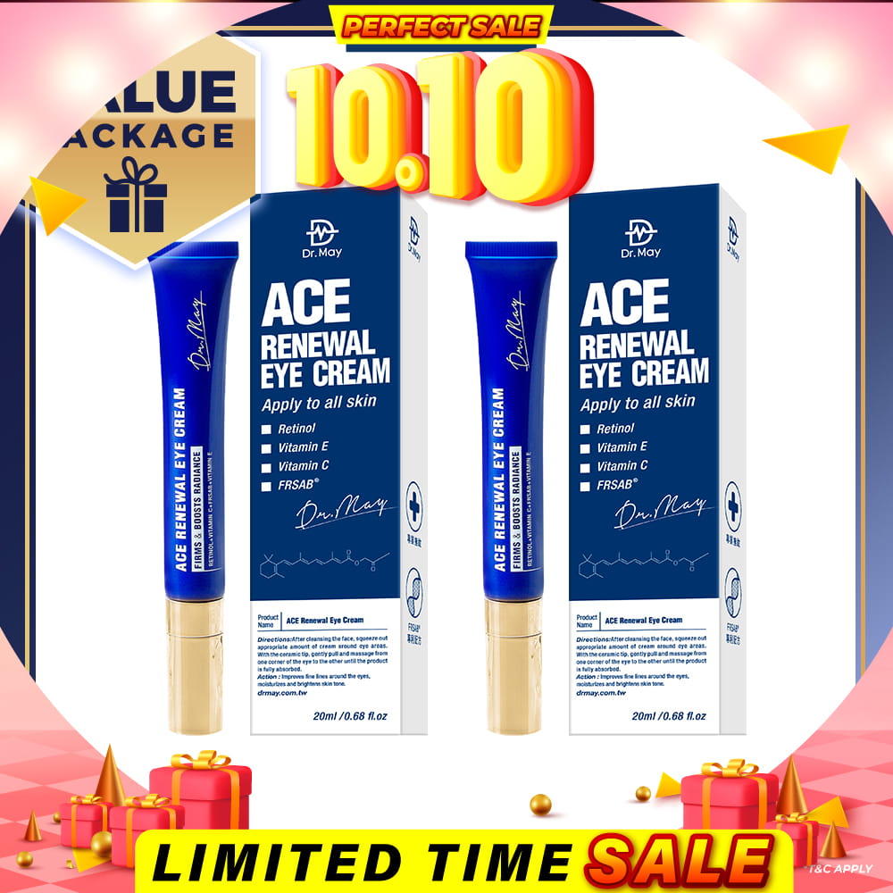 Dr May ACE Renewal Eye Cream 20ml x 2