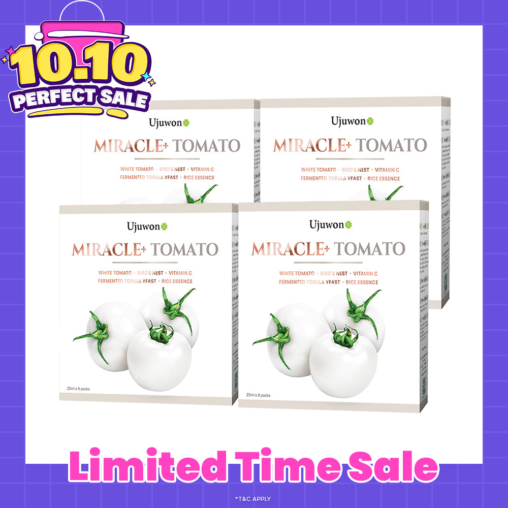 【Bundle Of 4】Ujuwon Miracle+ Tomato Skin Booster 8s x 4 Boxes
