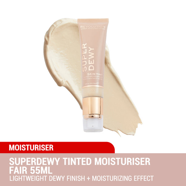 Revolution Superdewy Tinted Moisturiser 55ml (5 Shades To Choose)