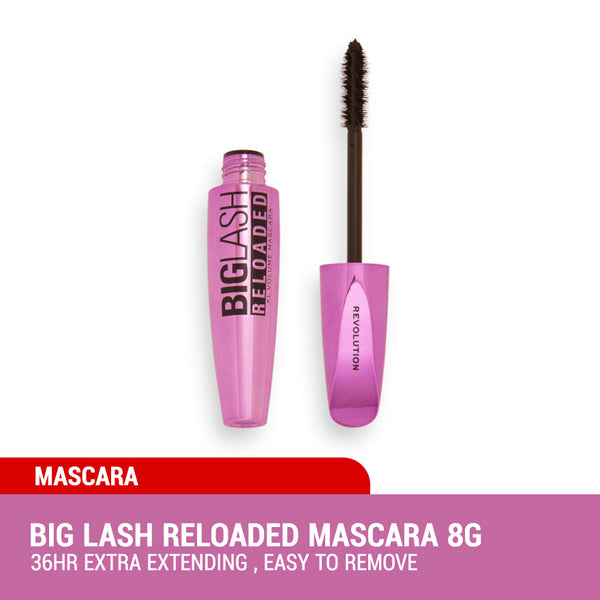 Revolution Big Lash Mascara 8g (Reloaded / Waterproof Volume)