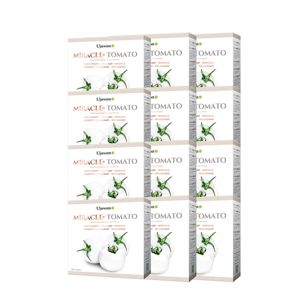 【Bundle of 12】Ujuwon Miracle+ Tomato Skin Booster 8s x 12 Boxes