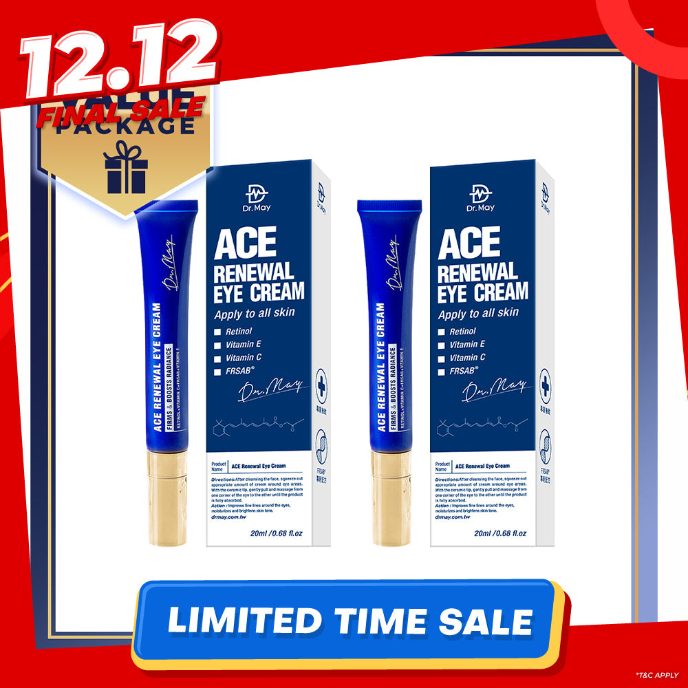 Dr May ACE Renewal Eye Cream 20ml x 2