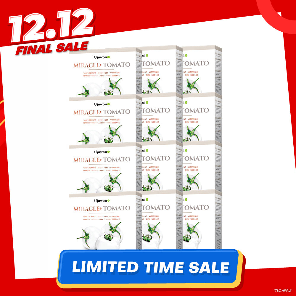 Ujuwon Miracle+ Tomato Skin Booster 8s x 12 Boxes
