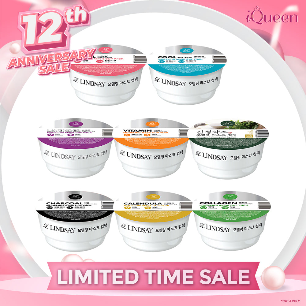 【Bundle Of 6】Lindsay Modeling Mask Cup Pack 28g