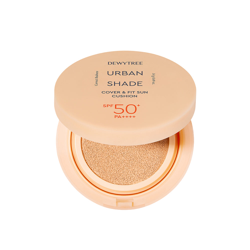 Dewytree Urban Shade Cover & Fit Sun Cushion SPF50+ PA++++ 14g