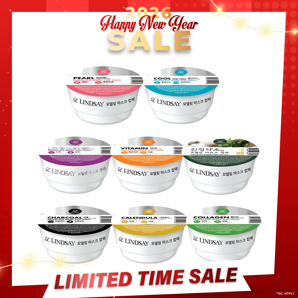 【Bundle Of 6】Lindsay Modeling Mask Cup Pack 28g