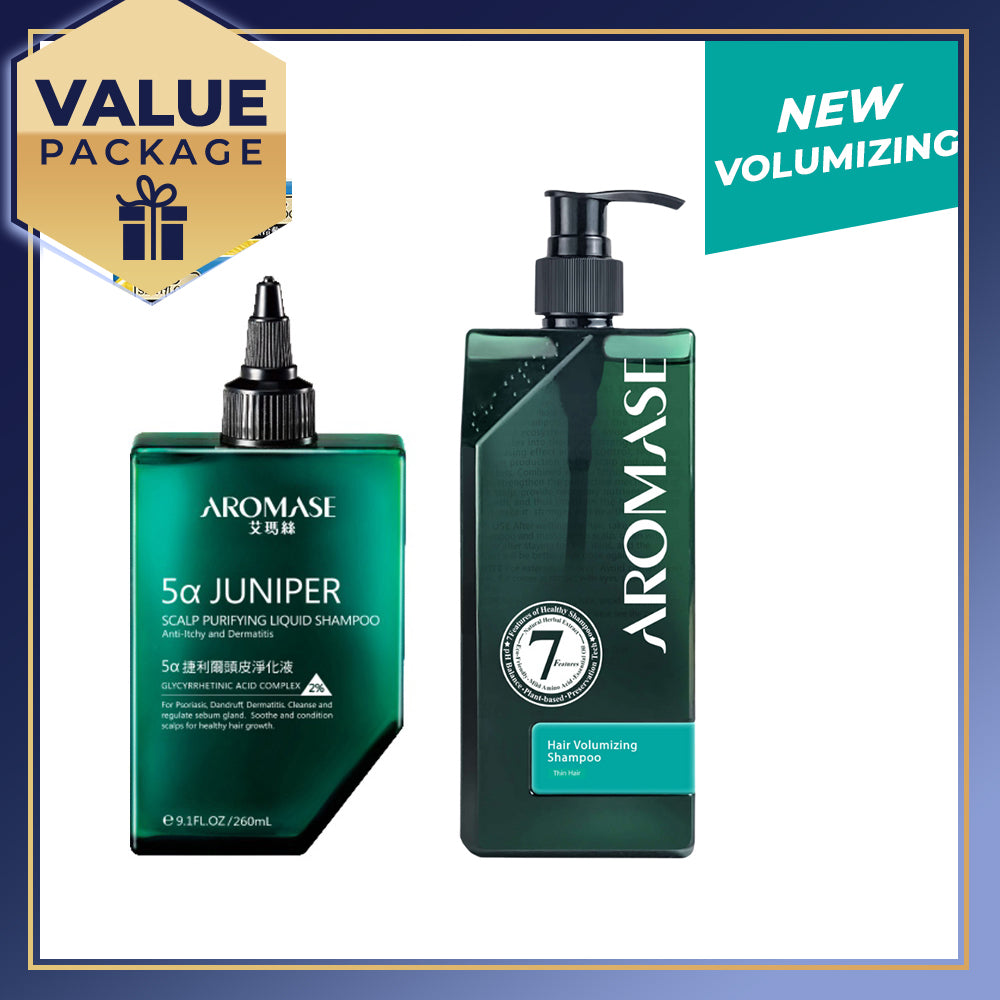 【Bundle of 2】 AROMASE Hair Growth 2-Step Set (Large)