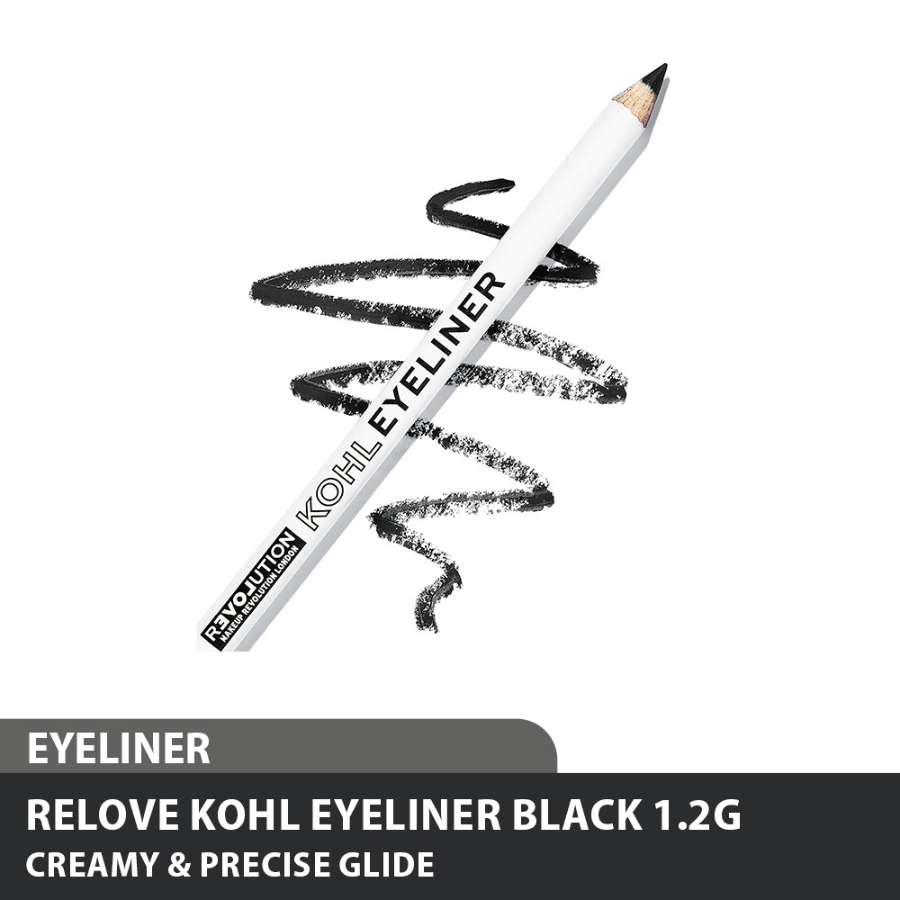 Revolution Relove Kohl Eyeliner Black 1.2g