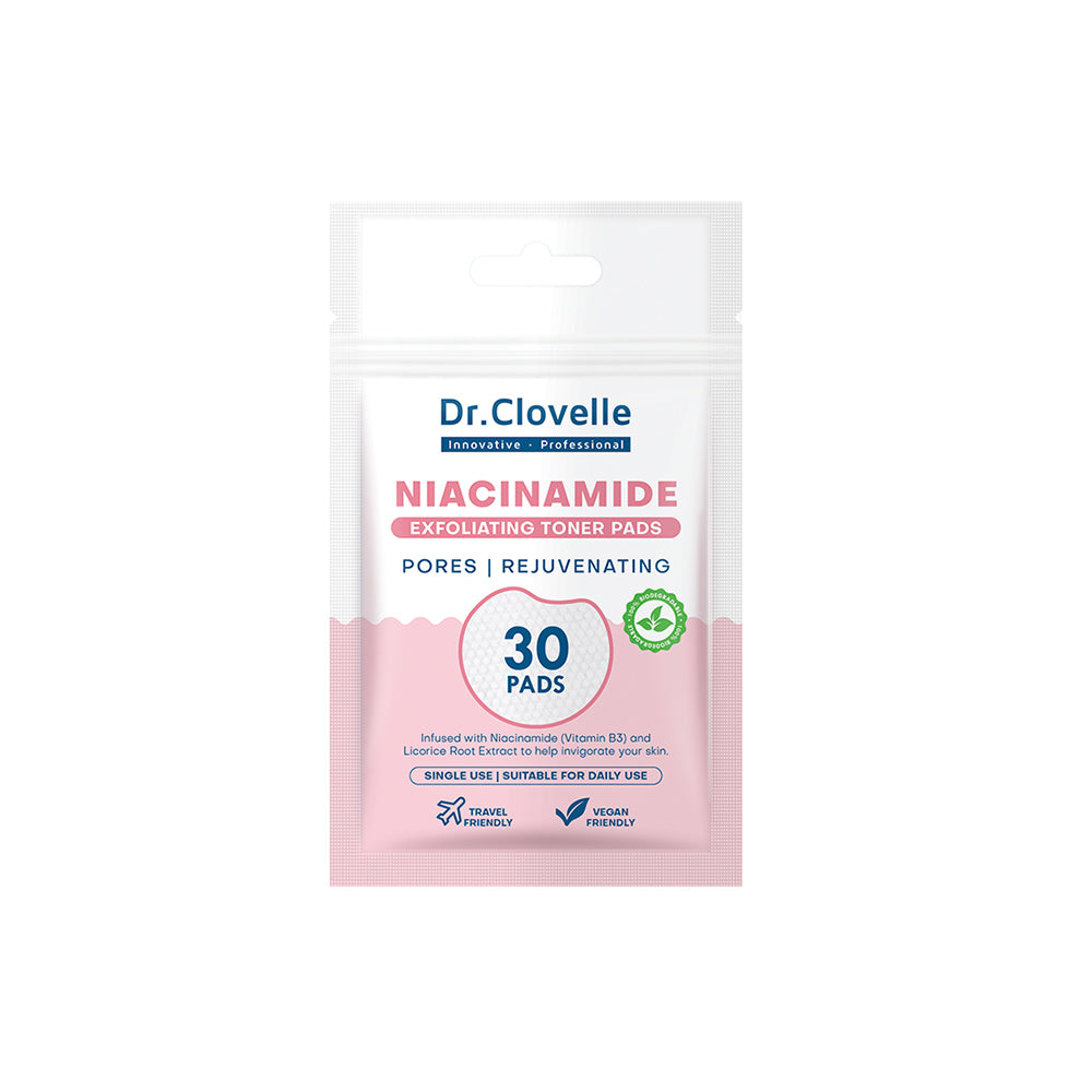 Dr Clovelle Niacinamide Exfoliating Toner Pads 30s