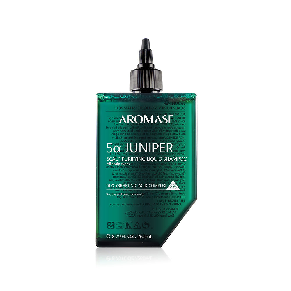 Aromase 5α Juniper Scalp Purifying liquid Shampoo 260ml