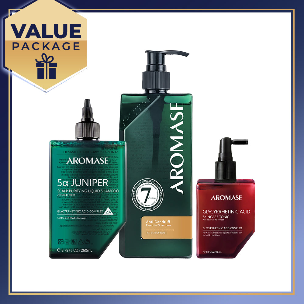 【Bundle of 3】AROMASE Scalp Psoriasis Treatment Set