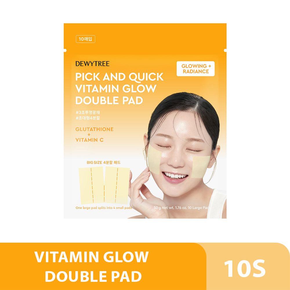 Dewytree Pick And Quick Vitamin Glow Double Pad 10s