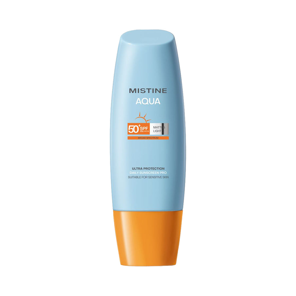 Mistine Aqua Base Ultra Protection Matte & Light Daily Face Sunscreen Pro SPF50+ PA++++ 90ml