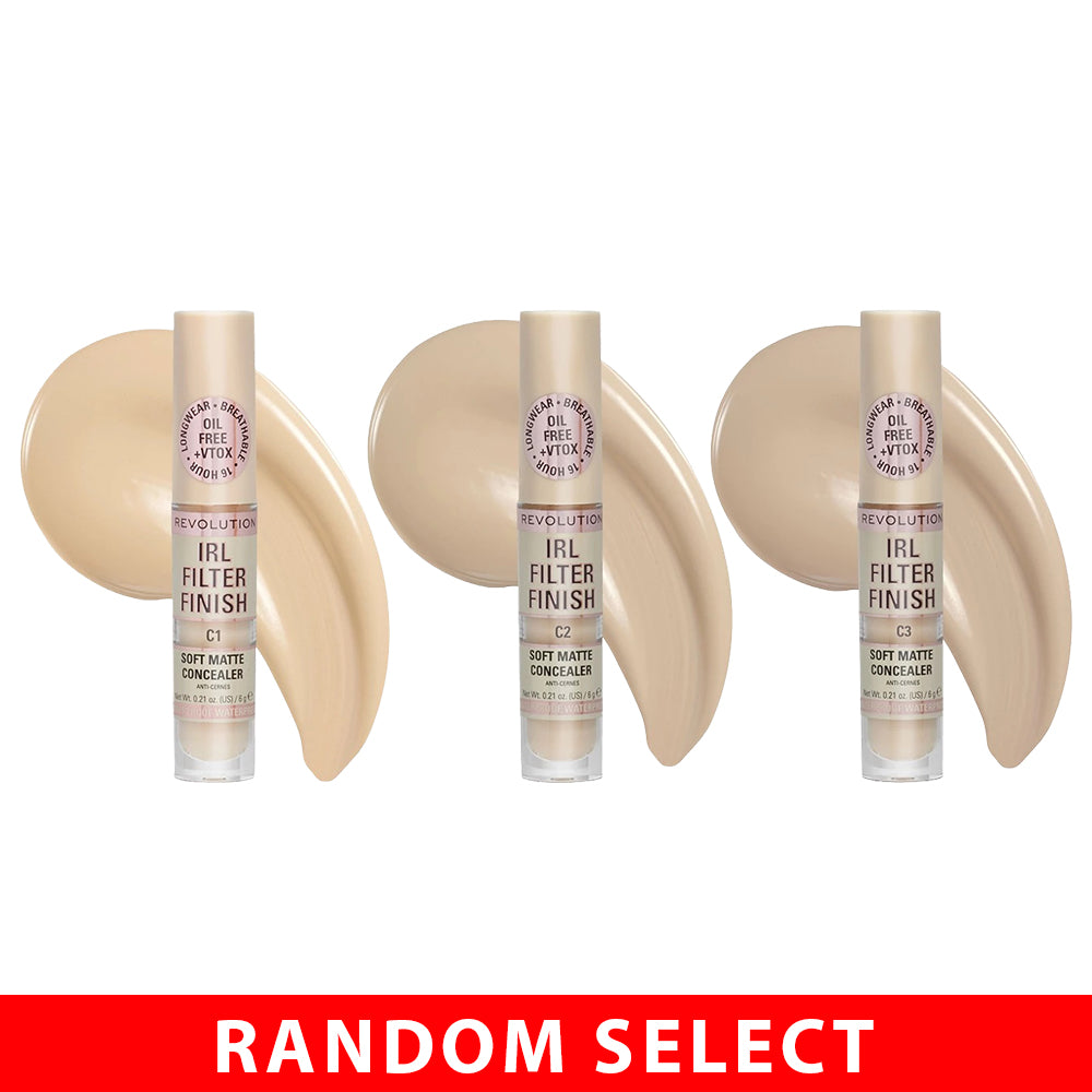 【Gift】Revolution IRL Filter Finish Concealer 6g x 1 ( Random Select)