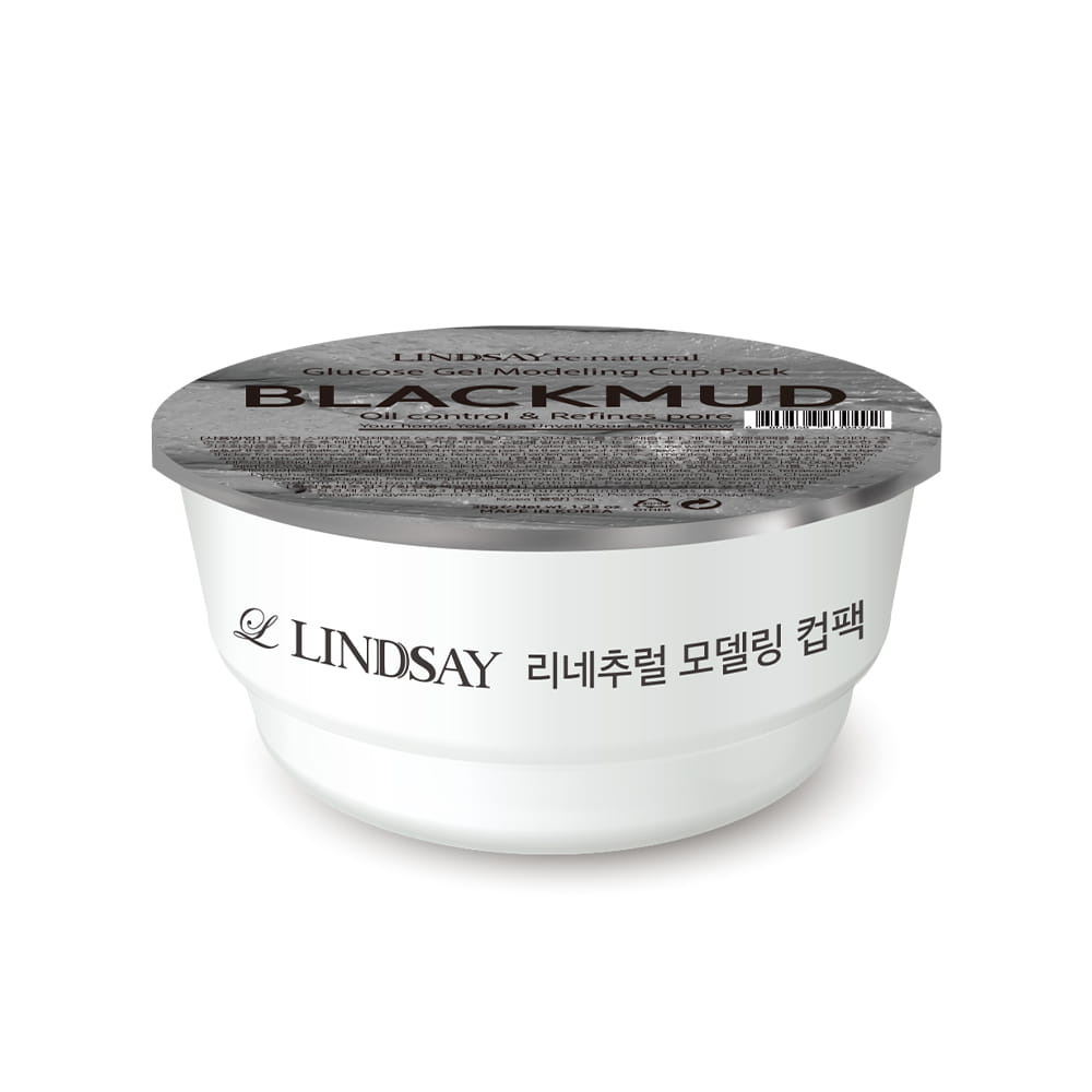 Lindsay Re:Natural Glucose Gel Modeling Cup Pack [Blackmud] 35g