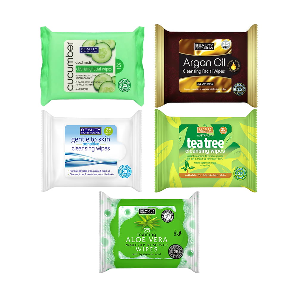Beauty Formulas Cleansing Wipes