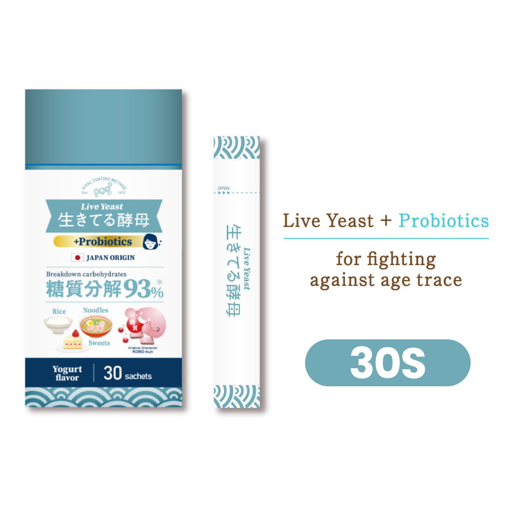 Live Yeast + Probiotics 30s