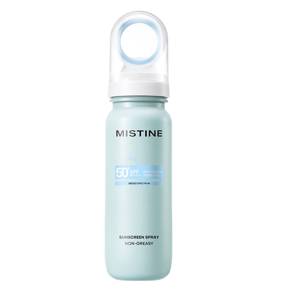 Mistine Ultra Protection Brightening & Freshening Sunscreen Spray SPF50+ PA++++ 80ml | Cooling Sunblock Spray