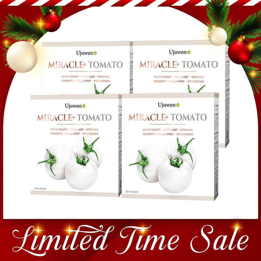 【Bundle Of 4】Ujuwon Miracle+ Tomato Skin Booster 8s x 4 Boxes