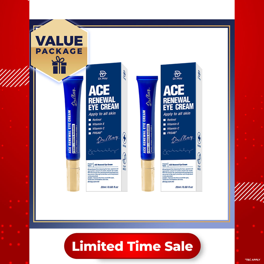 Dr May ACE Renewal Eye Cream 20ml x 2
