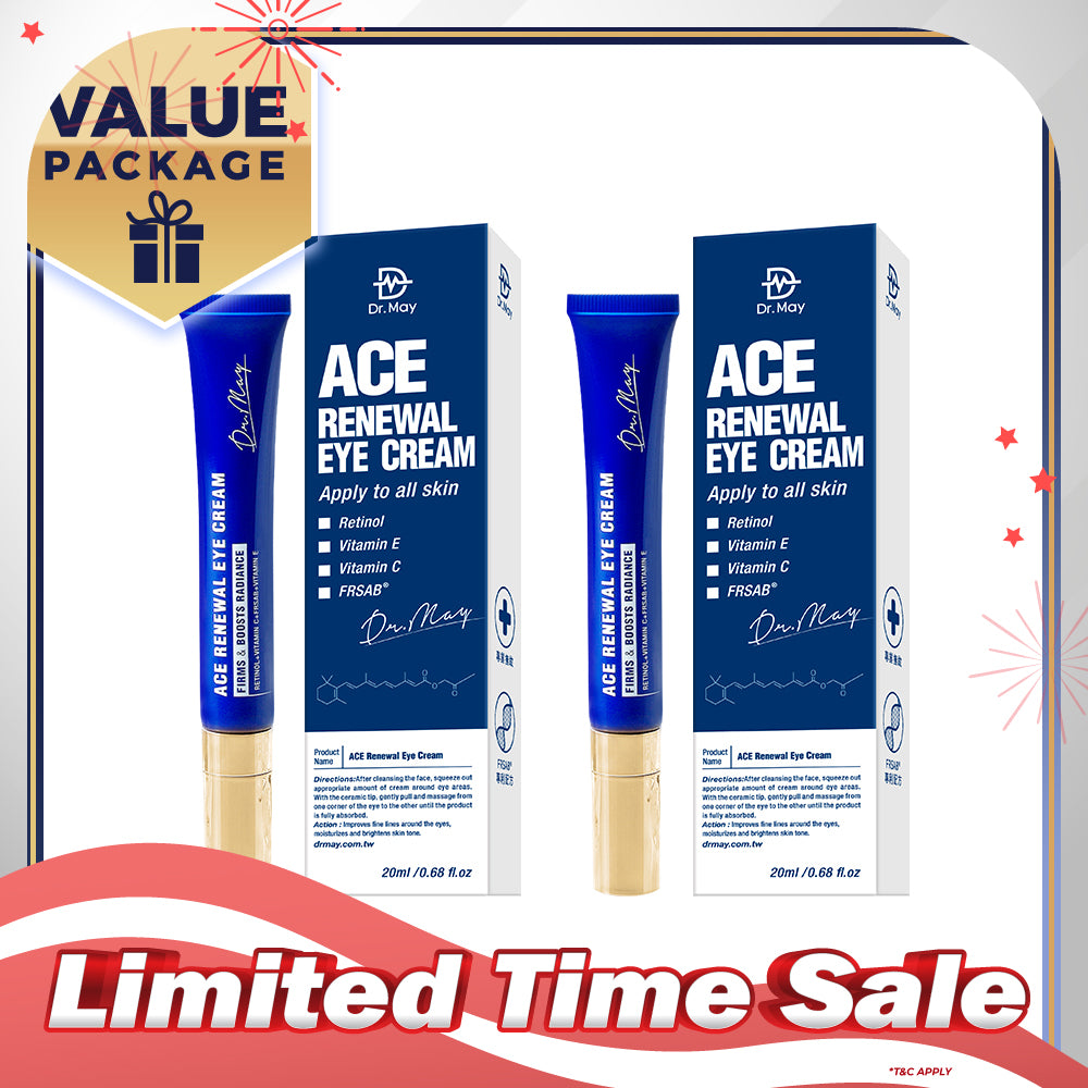 Dr May ACE Renewal Eye Cream 20ml x 2