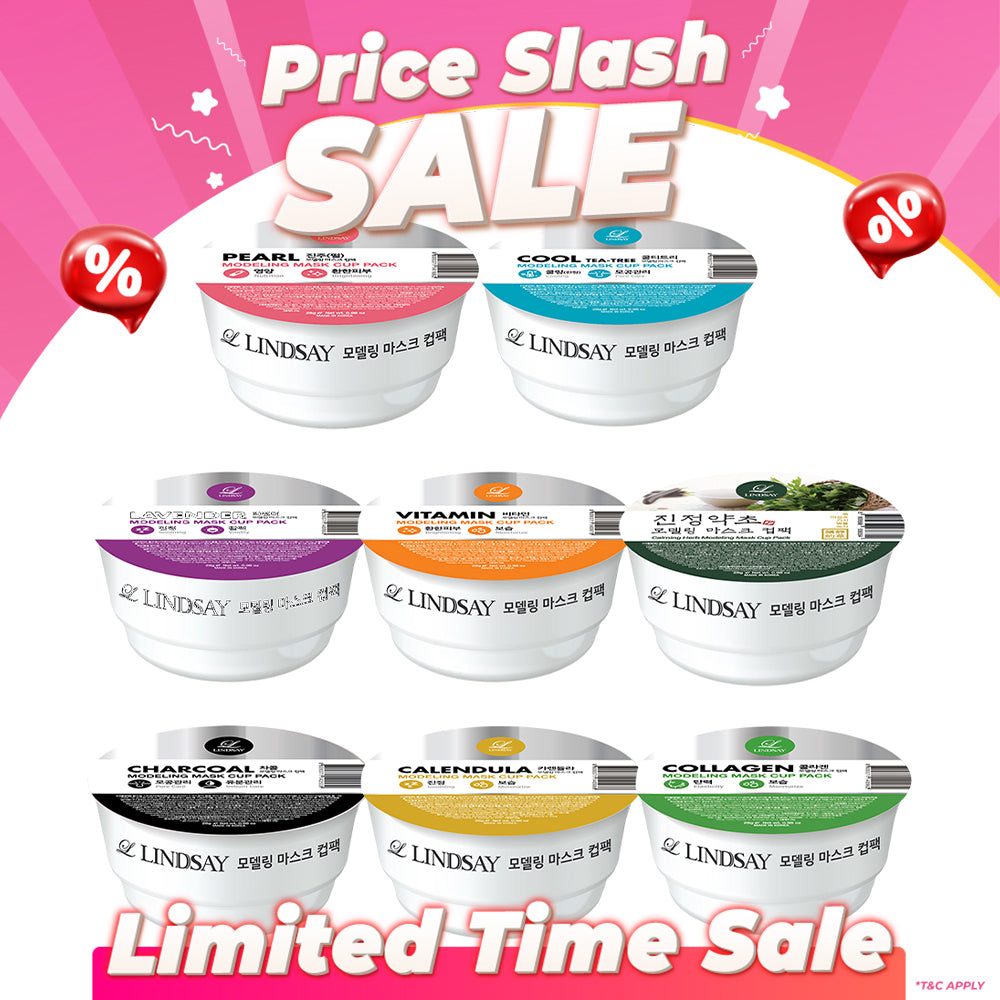 【Bundle Of 6】Lindsay Modeling Mask Cup Pack 28g