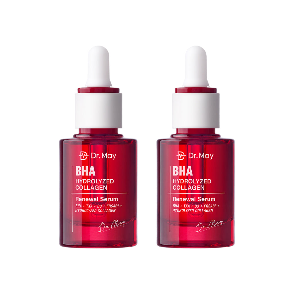 Dr May BHA Hydrolyzed Collagen Renewal Serum 30ml x 2