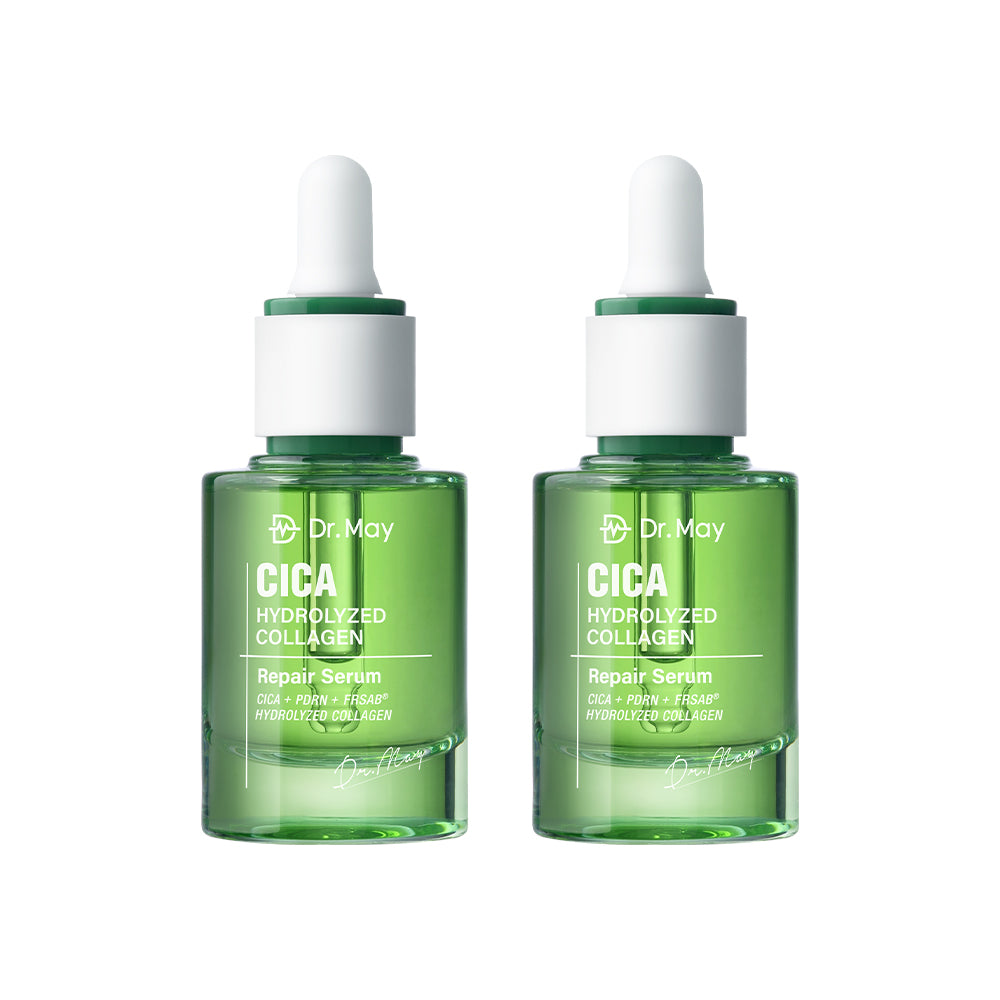 Dr May CICA Hydrolyzed Collagen Repair Serum 30ml x 2
