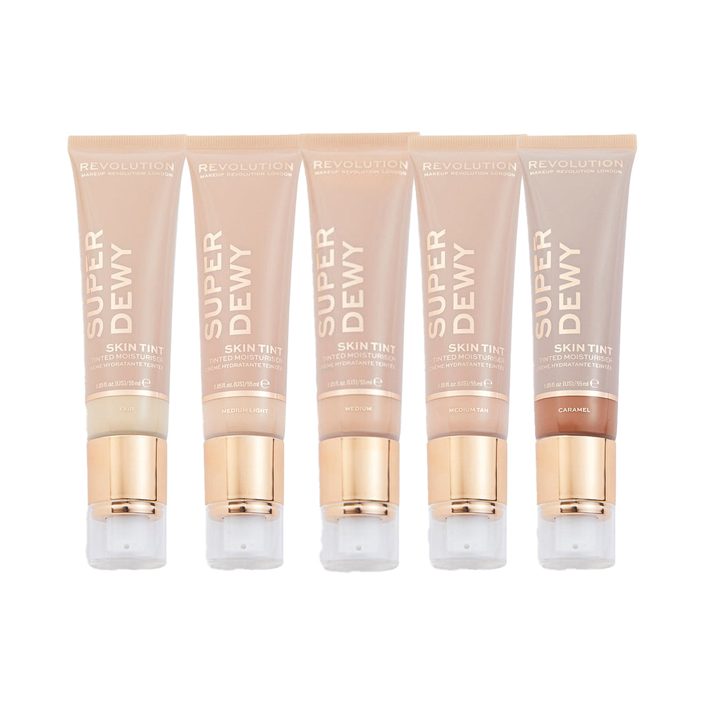 Revolution Superdewy Tinted Moisturiser 55ml (5 Shades To Choose)