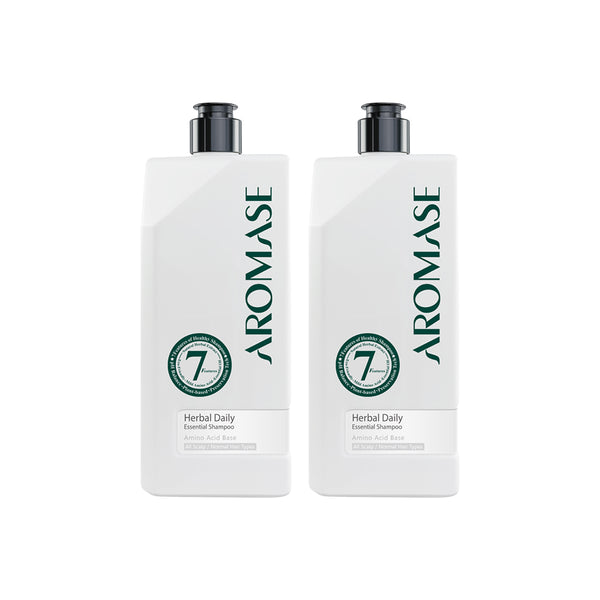 AROMASE Herbal Daily Essential Shampoo 520ml x 2