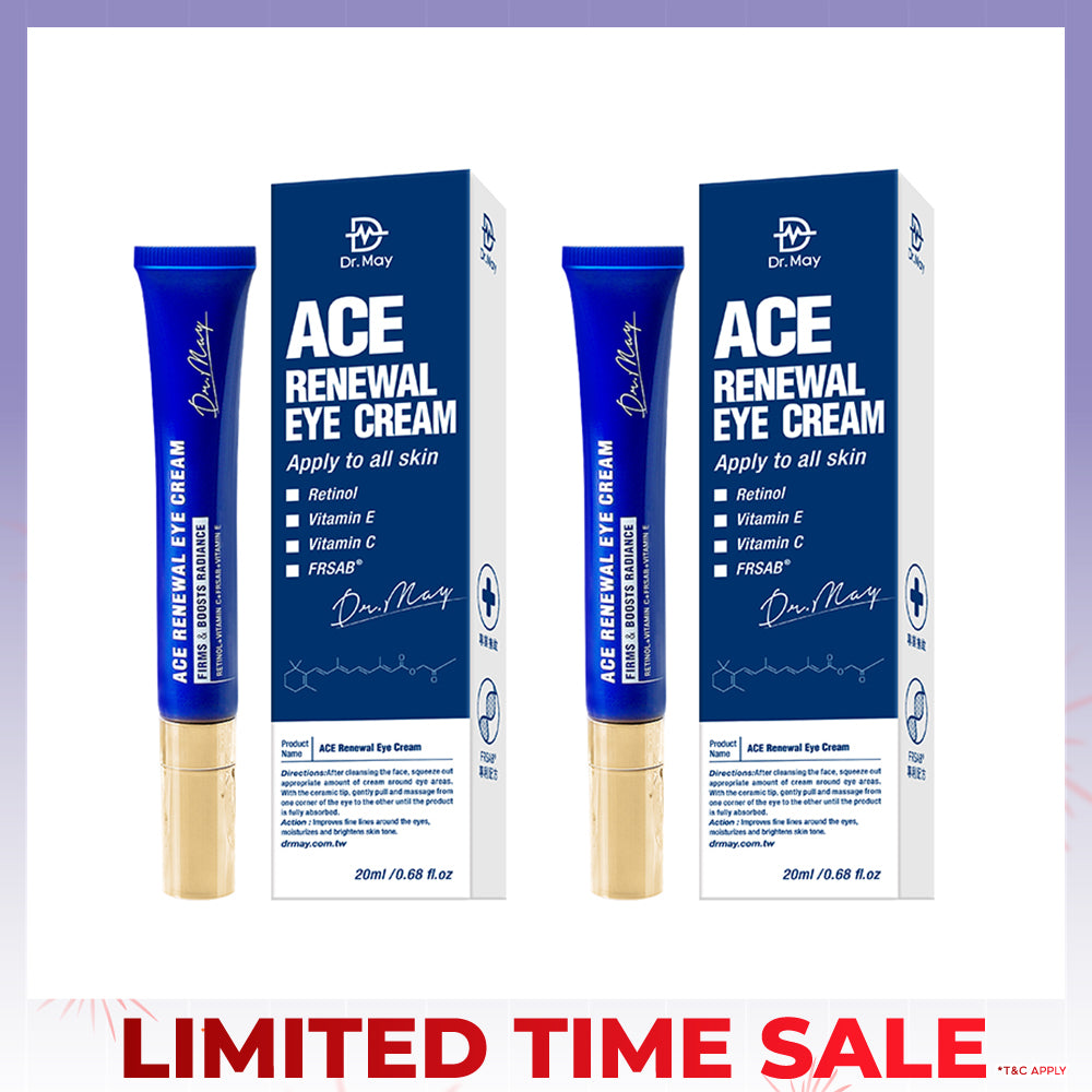 Dr May ACE Renewal Eye Cream 20ml x 2