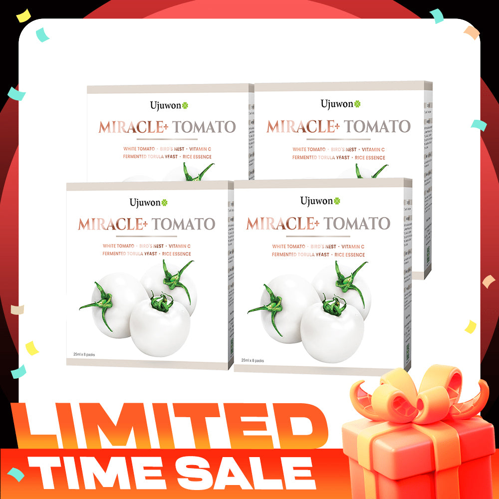 【Bundle Of 4】Ujuwon Miracle+ Tomato Skin Booster 8s x 4 Boxes