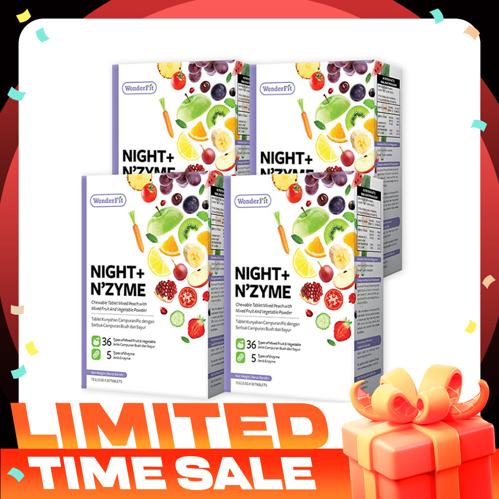【Bundle Of 4】Wonderfit Night + Nzyme 30s x 4 Boxes