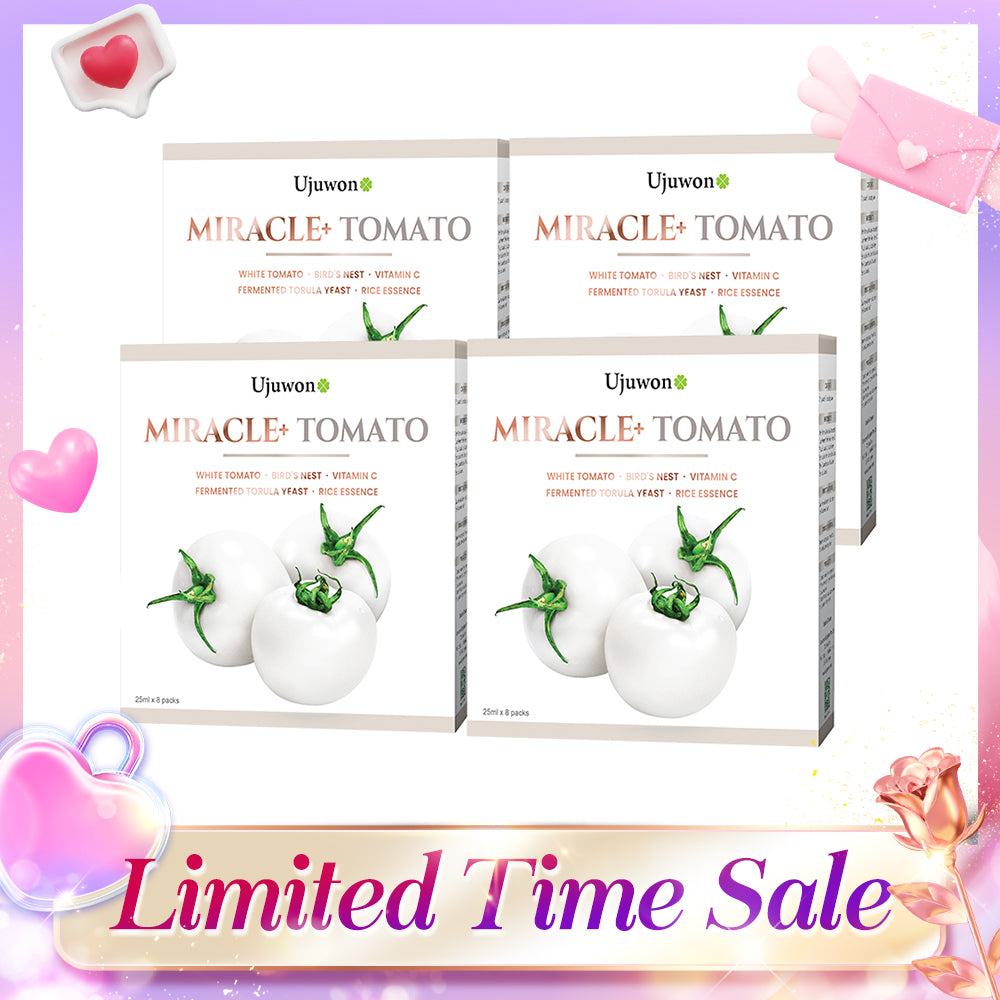 【Bundle Of 4】Ujuwon Miracle+ Tomato Skin Booster 8s x 4 Boxes