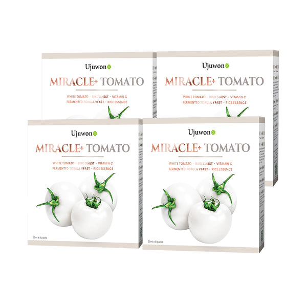 【Bundle Of 4】Ujuwon Miracle+ Tomato Skin Booster 8s x 4 Boxes