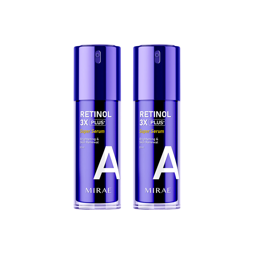 Mirae + Retinol 3X Plus + Super Serum 30ml x 2 Boxes