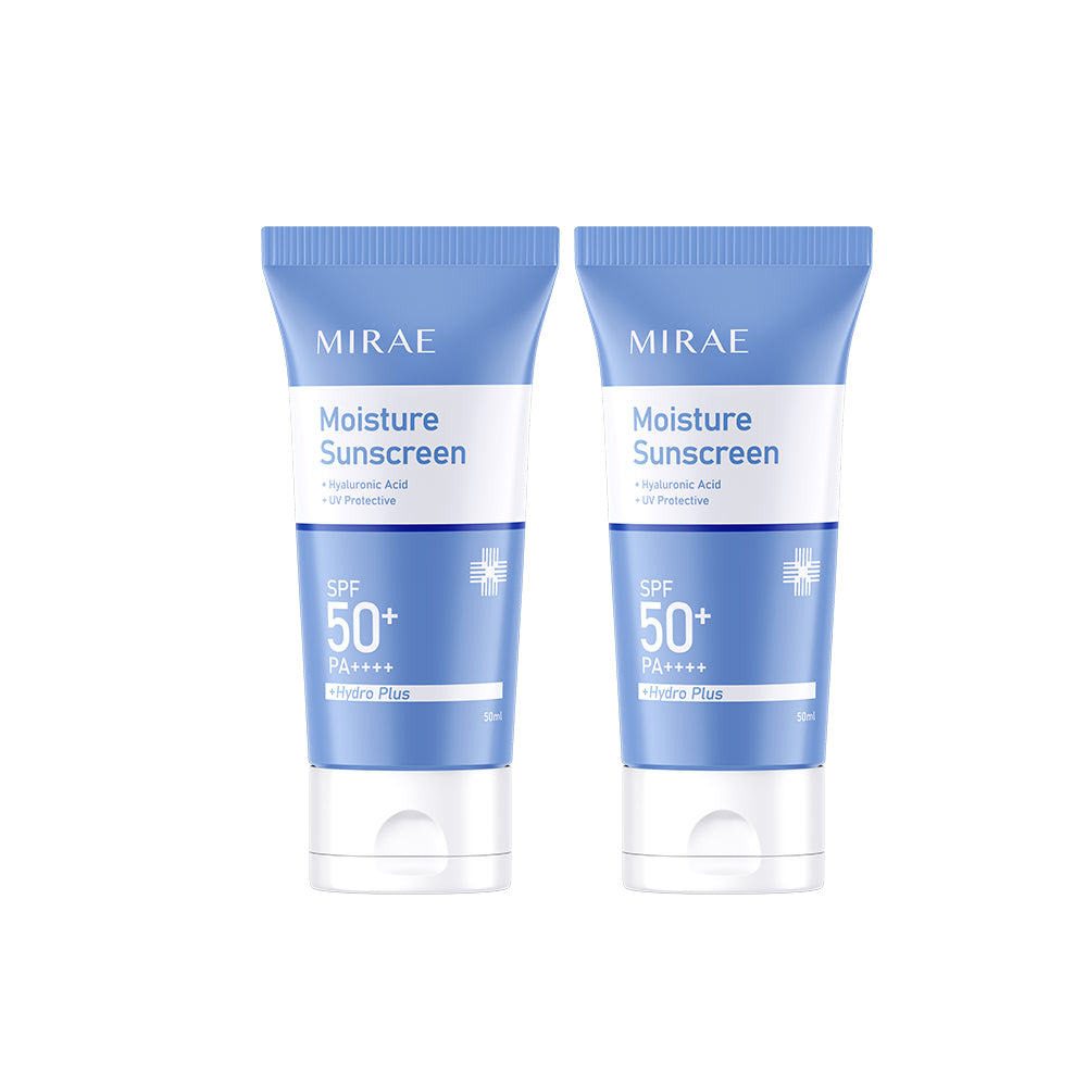 Mirae Moisture Sunscreen SPF 50+PA+++ 50ml x 2 Boxes