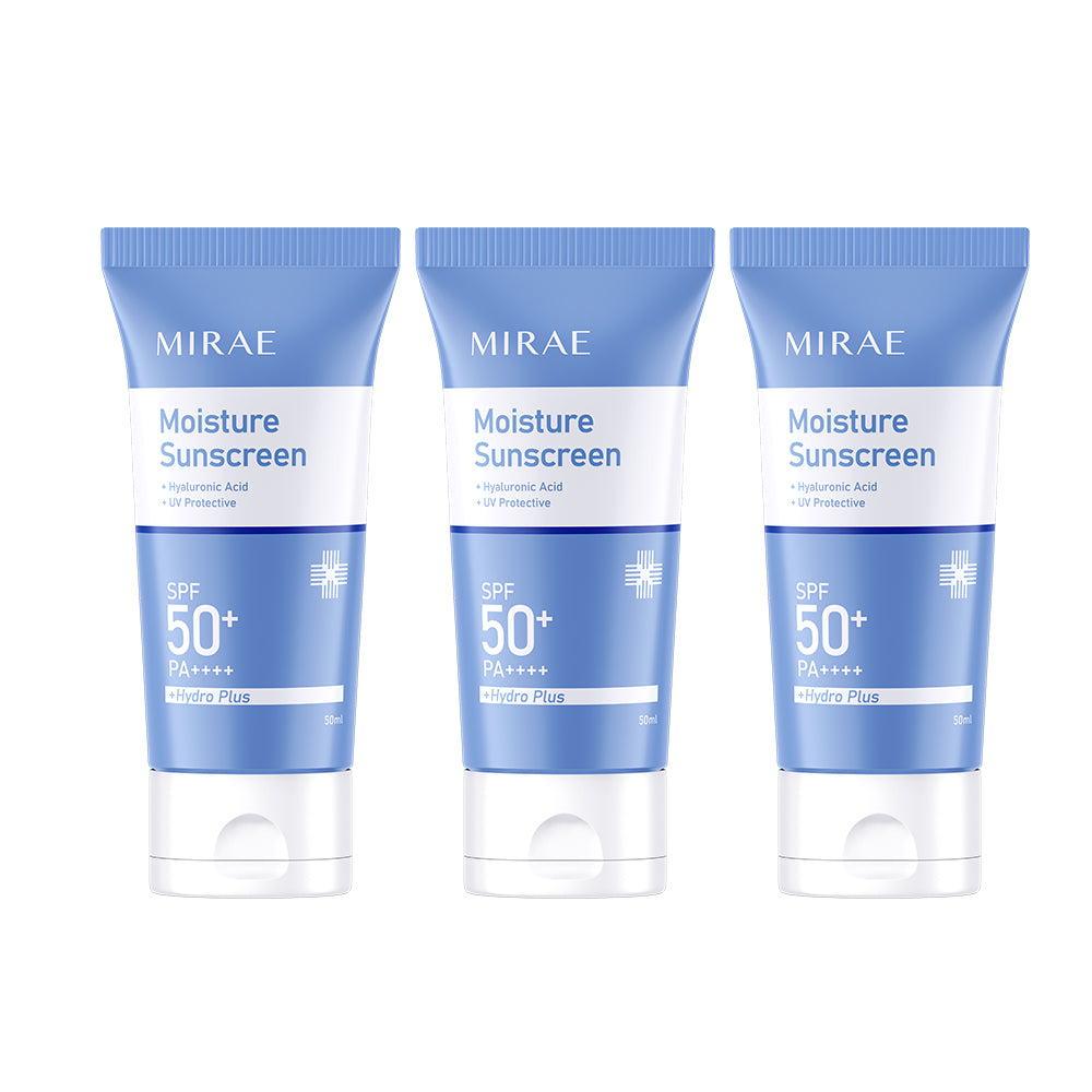 Mirae Moisture Sunscreen SPF 50+PA+++ 50ml x 3 Boxes