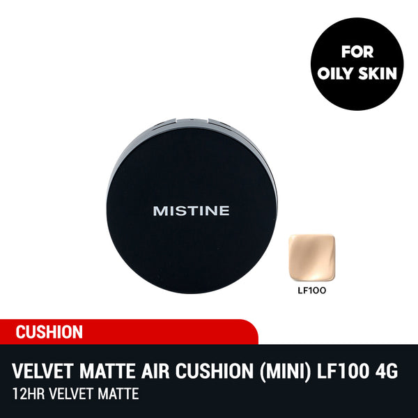 Mistine Air Cushion (Gold Cushion Soft Velvet Fog/Glow Hydrating Air Cushion (Mini)/Velvet Matte Air Cushion (Mini)/Soft Matte Essence(Blue/Pink))