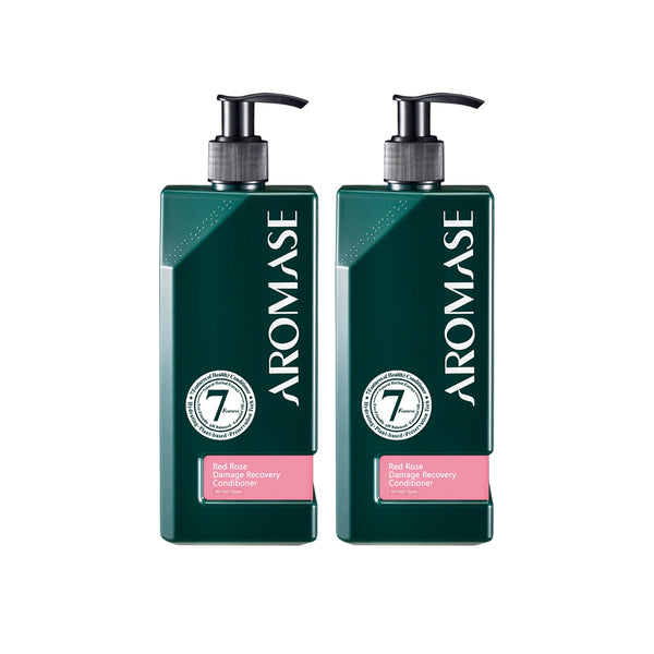 【Bundle of 2】Aromase Red Rose Damage Recovery Conditioner 400ml x2