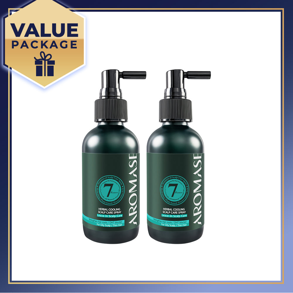 【Bundle of 2】Aromase Herbal Cooling Scalp Care Spray 115ml