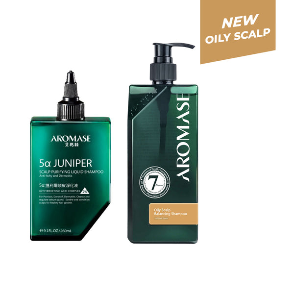 【Bundle of 2】 AROMASE Scalp Acne 2-Step Set (Large)