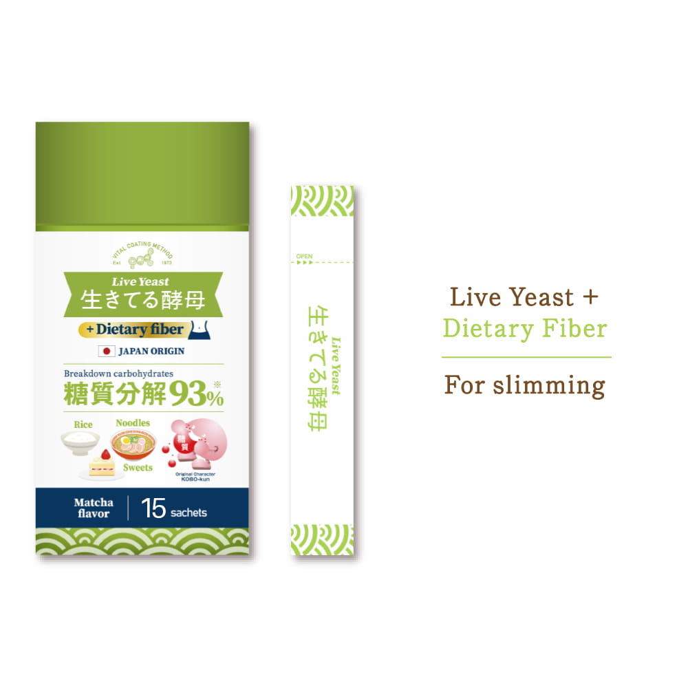 Live Yeast + Dietary Fiber 15s