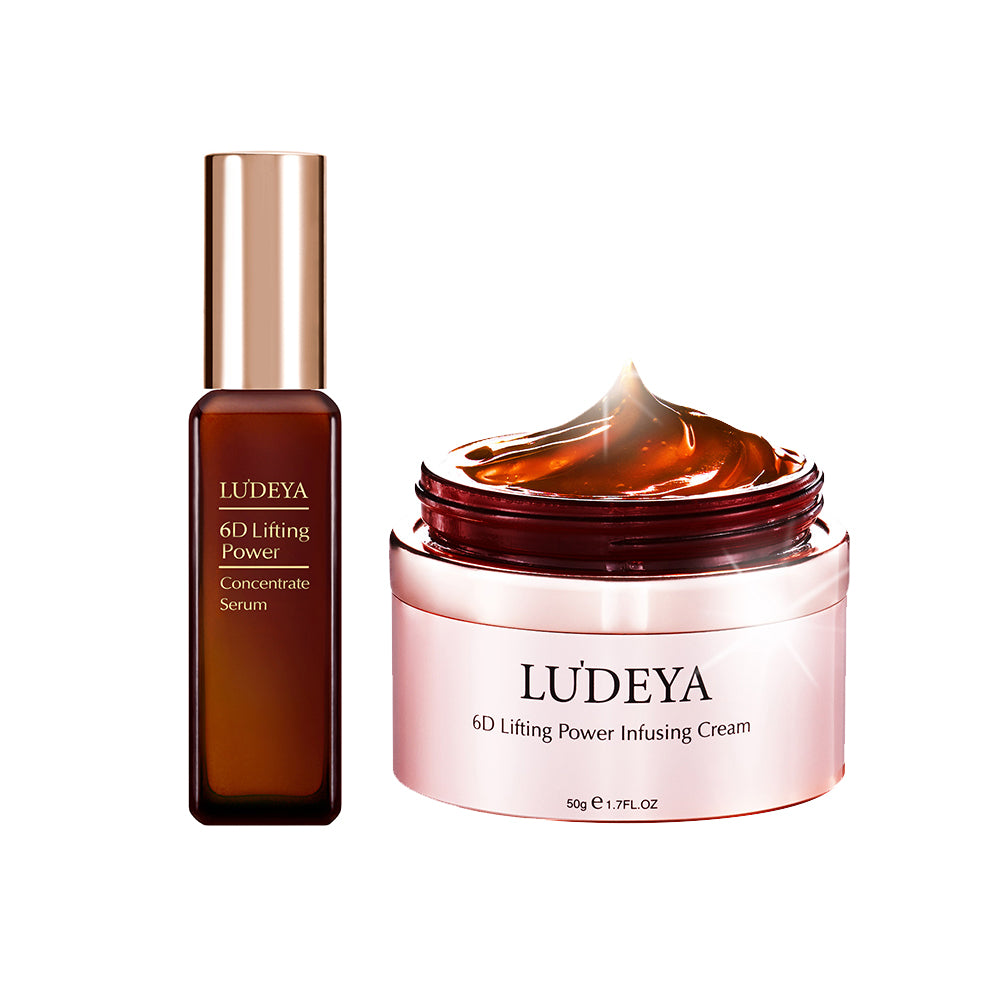 Ludeya 6D Lifting Power Concentrate Serum 30ml + Infusing Cream 50g
