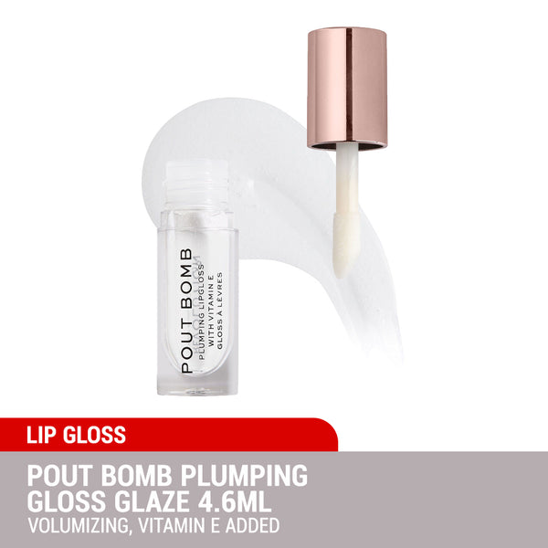 Revolution Pout Bomb Plumping Gloss 4.6ml (5 Shades To Choose)