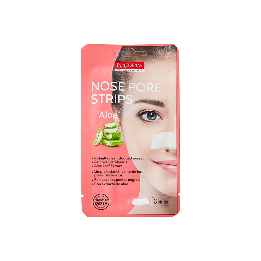 Purederm Nose Pore Strips Aloe 3s