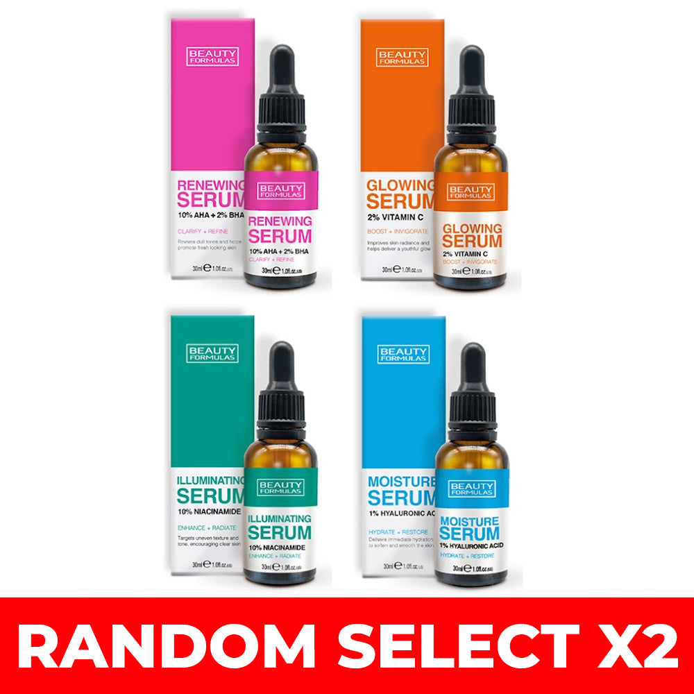 【Gift】Beauty Formulas Serum 30ml x 2 (Random Select)
