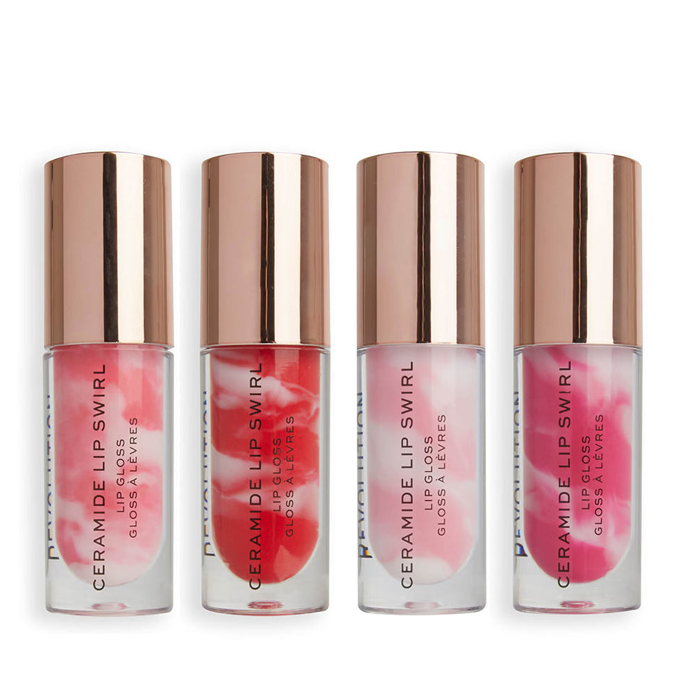 Revolution Ceramide Lip Swirl Gloss 4.5ml (4 Shades To Choose)