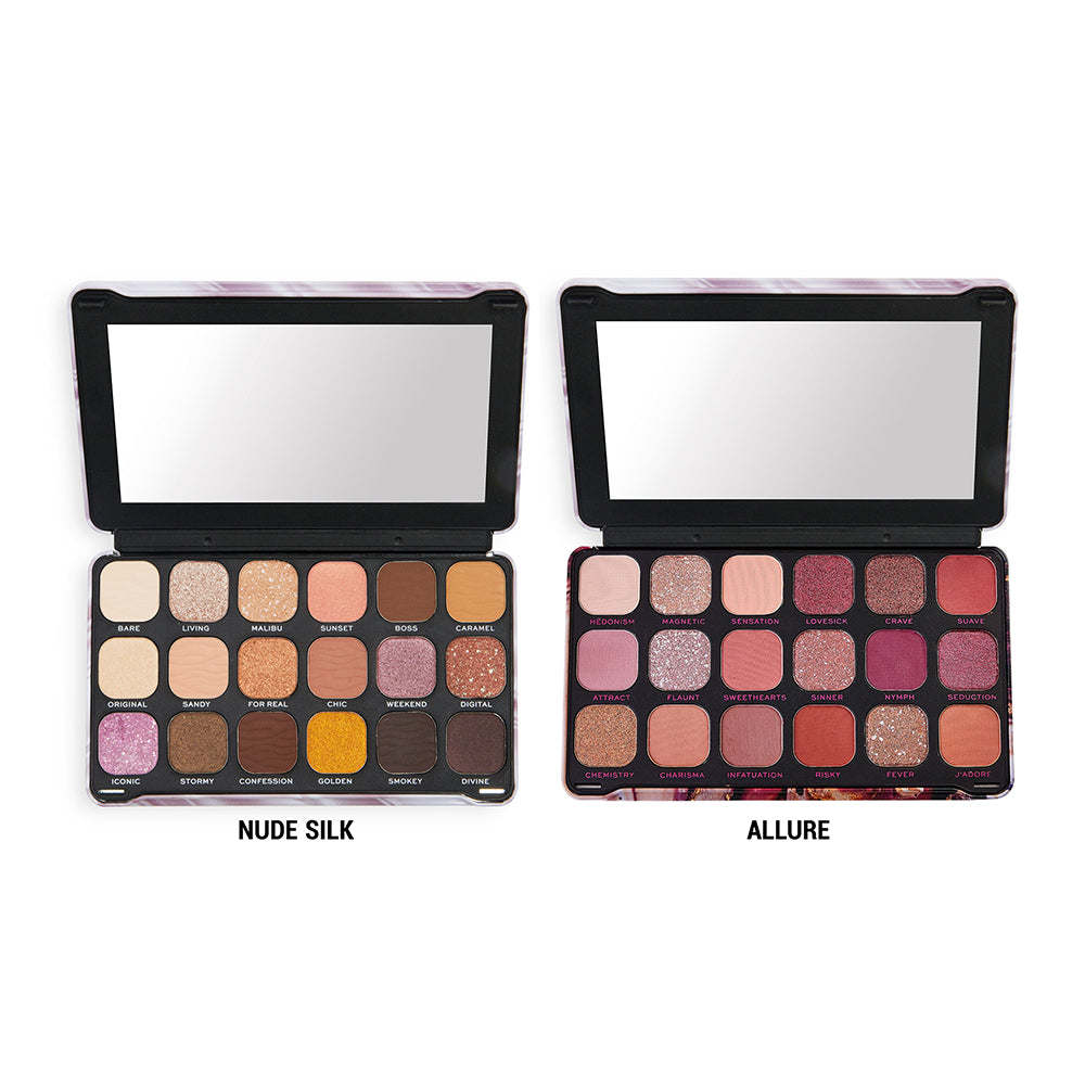 Revolution Forever Flawless Shadow Palette 1s (Allure / Nude Silk)