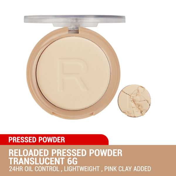 Revolution Reloaded Pressed Powder 6g (4 Shades To Choose)